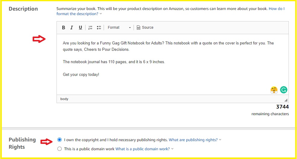How_to_upload_a_book_on_amazon-book-description