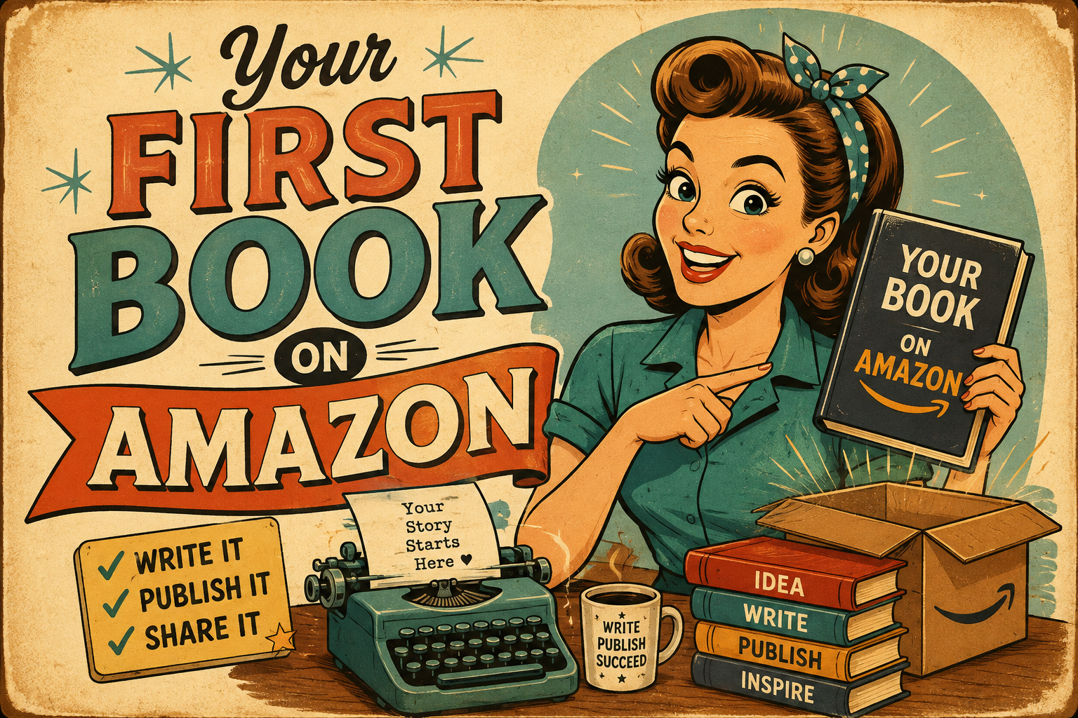 your first book on amazon_self publisher